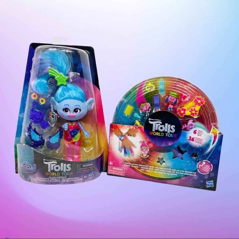 NIB Trolls World Tour Bundle of 2
